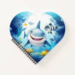 Noa the Shark and Casper, Her Best Fish Friend Notebook