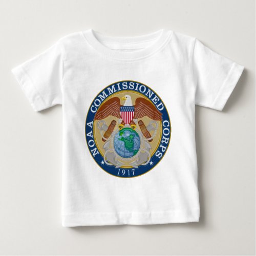 NOAA Commissioned Corps seal Baby T_Shirt