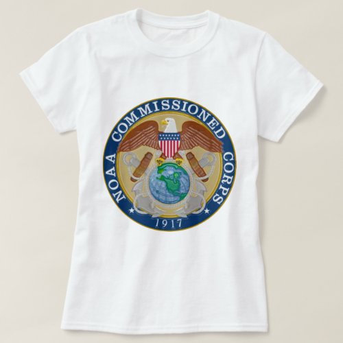 NOAA Commissioned Corps seal T_Shirt