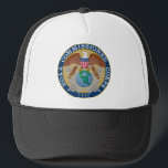 NOAA Commissioned Corps seal Trucker Hat<br><div class="desc">United States Department of Commerce National Oceanic and Atmospheric Administration Commissioned Corps seal</div>