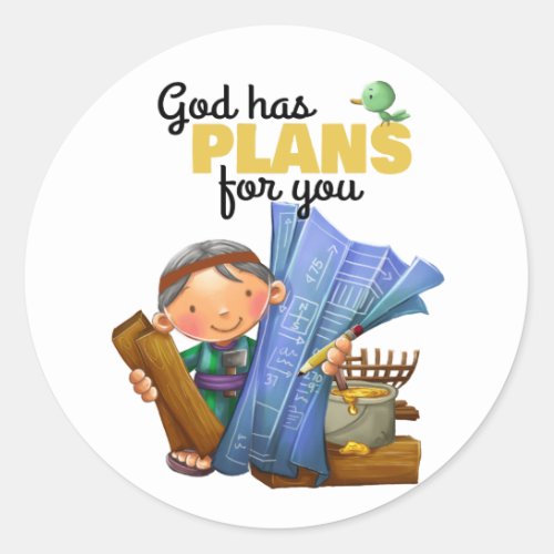 Noah Bible verse sticker page