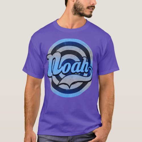 Noah Blue Name T_Shirt