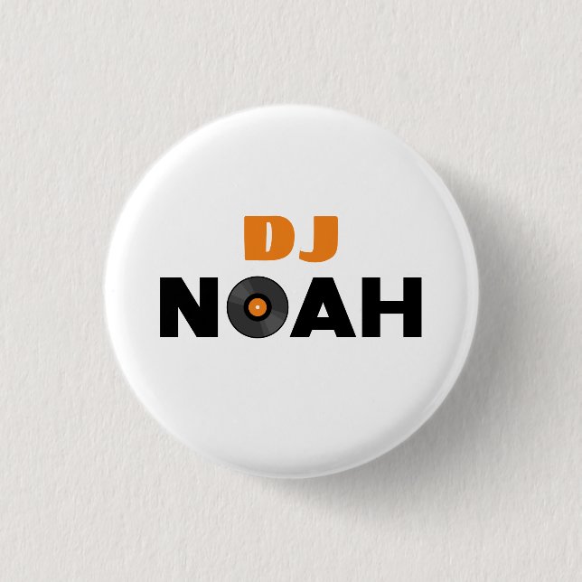 Noah DJ Button (Front)