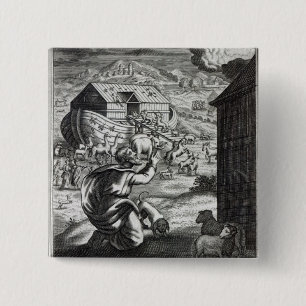 Noah entreth the Ark Button
