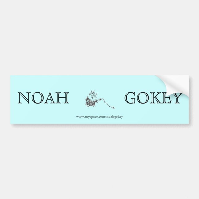 Noah Gokey Bumper Sticker 1 (Front)