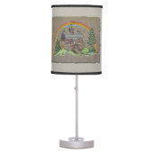 Noah’s Ark Barn Table Lamp (Front)