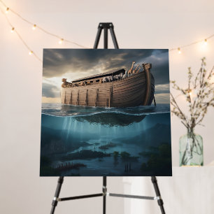 Noah’s Ark Great Flood Foam Board