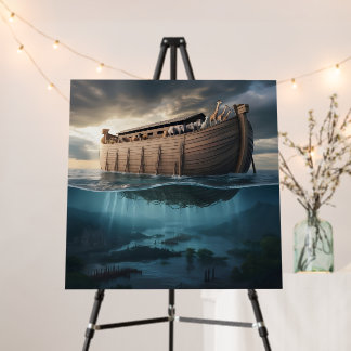 Noah’s Ark Great Flood Foam Board