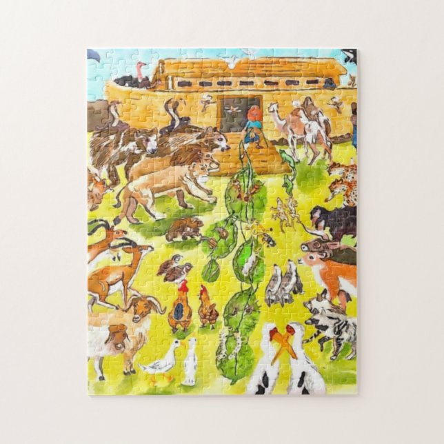 Noah’s Ark Jigsaw Puzzle (Vertical)