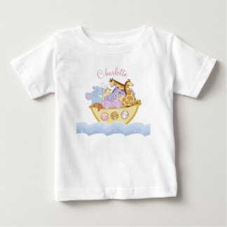 Noah’s Ark personalized name Baby Bodysuit