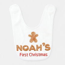 Noah’s First Christmas Gingerbread Personalized