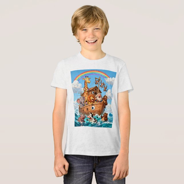 Noah’s Great Ark Adventure - 2nd Tri-Blend Shirt (Front Full)