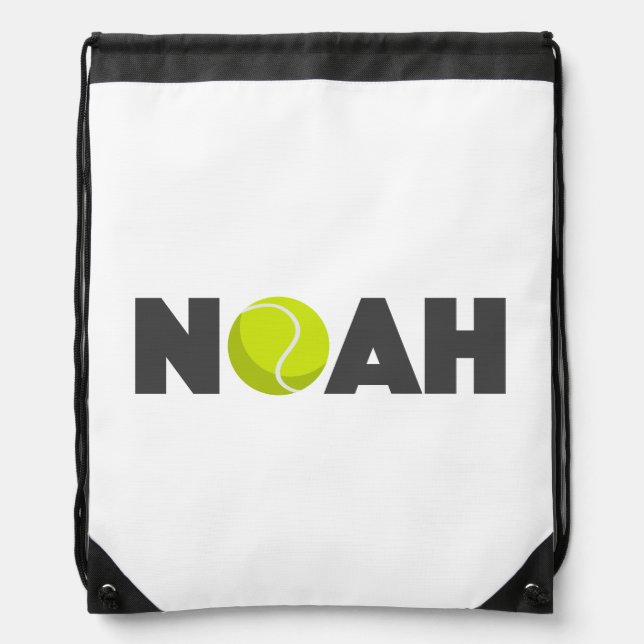Noah Tennis Drawstring Bag (Front)