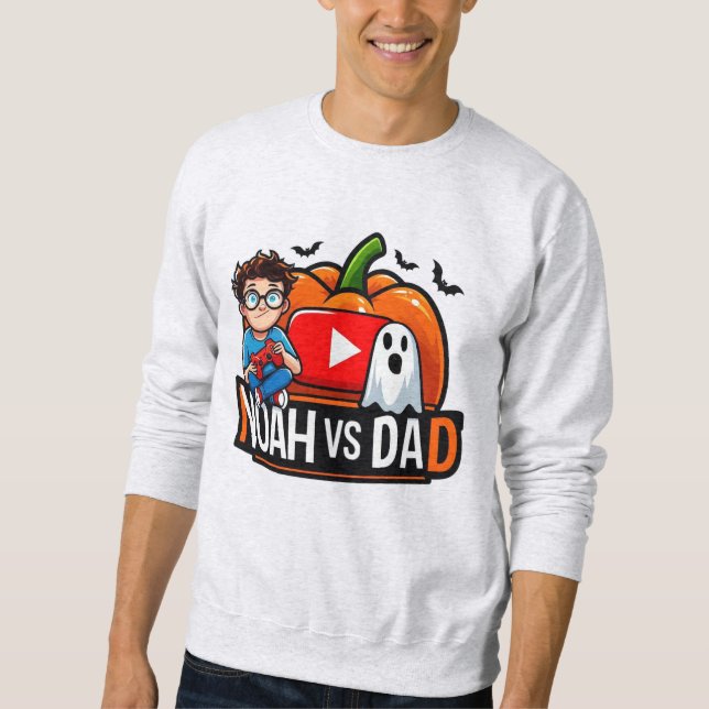 Noah Vs Dad Men's Sweatshirt (Front)