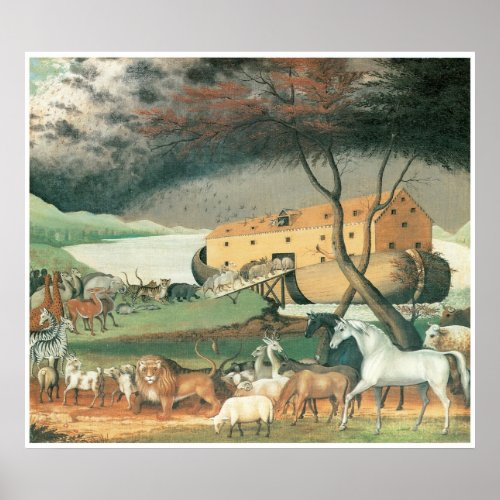 Noahs Ark 1846 Poster