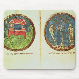 Noah's Ark and Adam and Eve Mouse Pad