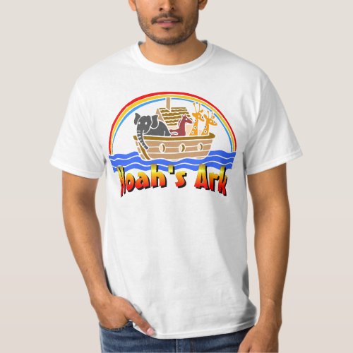 Noahs ark and rainbow T_Shirt