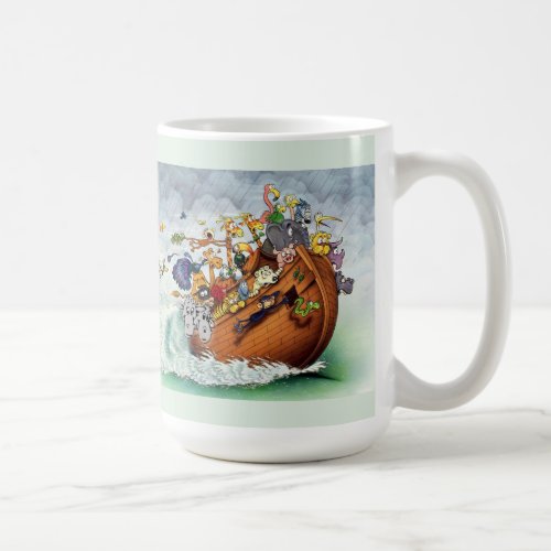 Noahs Ark and Titanic Mug