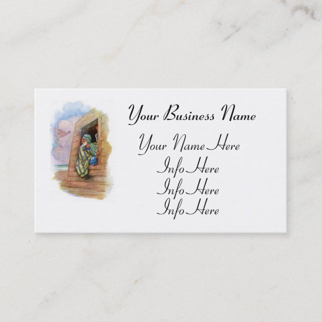 Noah's Ark At Sea Business Card (Front)
