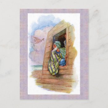Noah's Ark At Sea Postcard by justcrosses at Zazzle