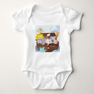 Noah's Ark Baby Bodysuit