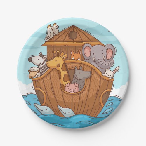 Noahs Ark Baby Shower Birthday Party Paper Plates