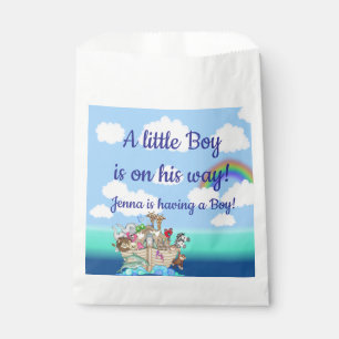 Noah's Ark Baby Shower Favor Bag
