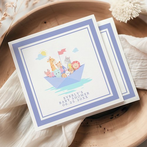 Noah'S Ark Baby Shower Napkins