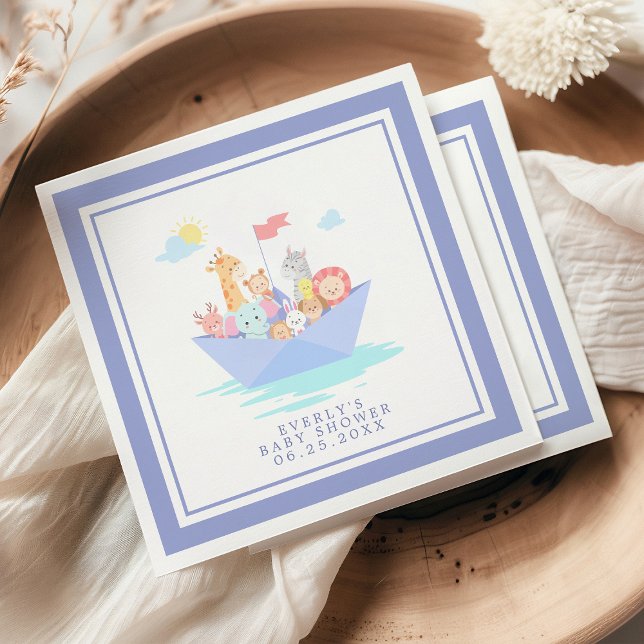 Noah's Ark Baby Shower Napkins (Creator Uploaded)