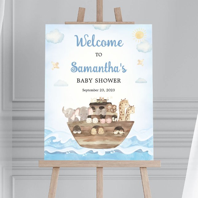 Noah's Ark Baby Shower Welcome Sign (Creator Uploaded)