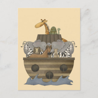 Noah's Ark Blank - Personalize It Yourself Postcard