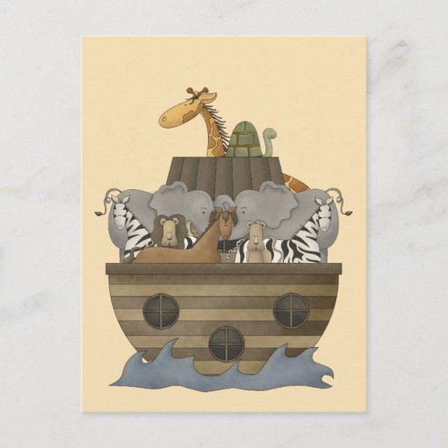 Noah's Ark Blank - Personalize It Yourself Postcard (Front)