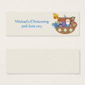 Noah's Ark Bomboniere Tags (Front & Back)