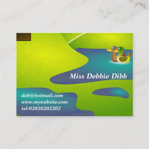 Customizable Noahs Ark Business Card Template