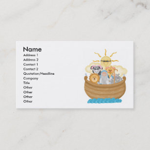 Noah's Ark Business Card