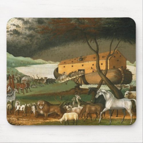 Noahs Ark by Edward Hicks _ 1846 Mouse Pad