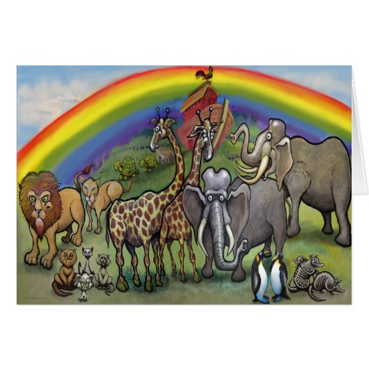 Noah's Ark Cards (Front Horizontal)