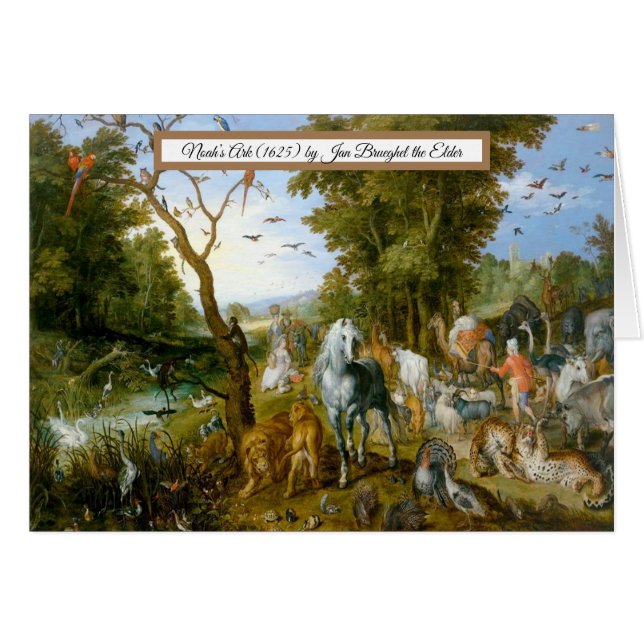 Noah's Ark Cards (Front Horizontal)