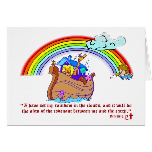 Noah's Ark Cards (Front Horizontal)