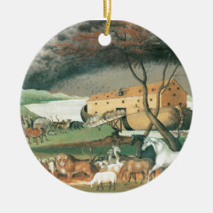 Noahs Ark Ceramic Ornament