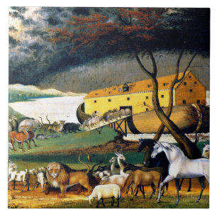 Noah's Ark Ceramic Tile