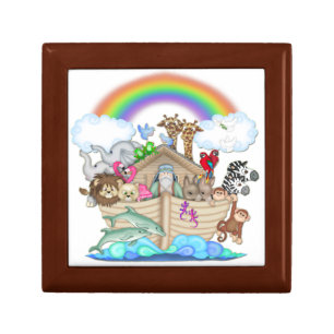Noah's Ark Ceramic Tile Premium Gift Box