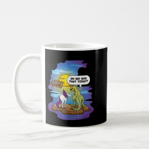 Noahs Ark Christian Pun Bibble The Last Unicorn Di Coffee Mug