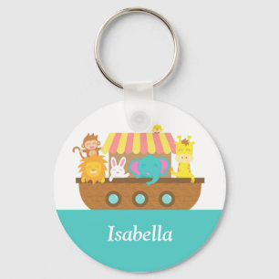 Noah's Ark, Cute Animals for kids Keychain