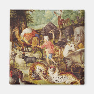 Noah's Ark, detail of the right hand side Magnet