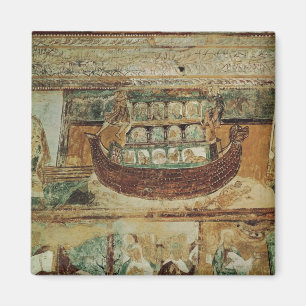 Noah's Ark During the Flood, c.1100 Magnet