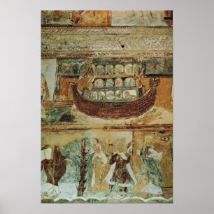 Noah's Ark During the Flood, c.1100 Poster