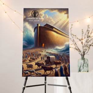 Noah's Ark Foam Board Sign