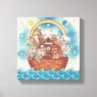 Noah's Ark ~ Gallery Wrapped Canvas Print