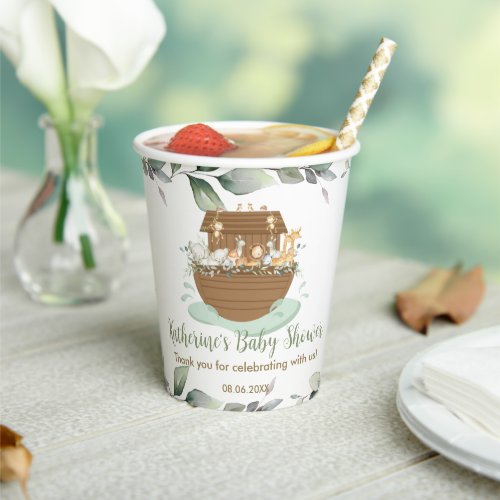 Noah's Ark Greenery Baby Shower Baptism Birthday